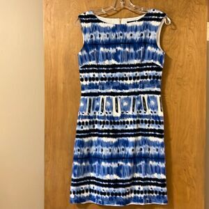 Tahari by Arthur Levine Batique Sleeveless Dress